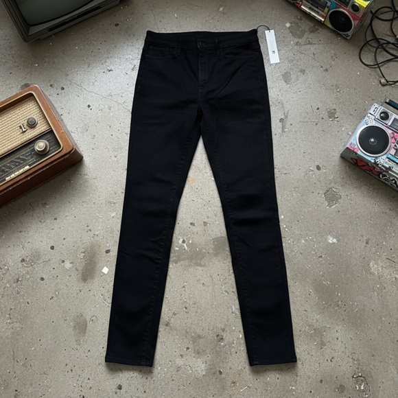 Joe’s Jeans The Charlie High-Rise Skinny Black 29
